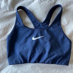 Nike M Size Sportsbra Dark Blue(Fits Small)